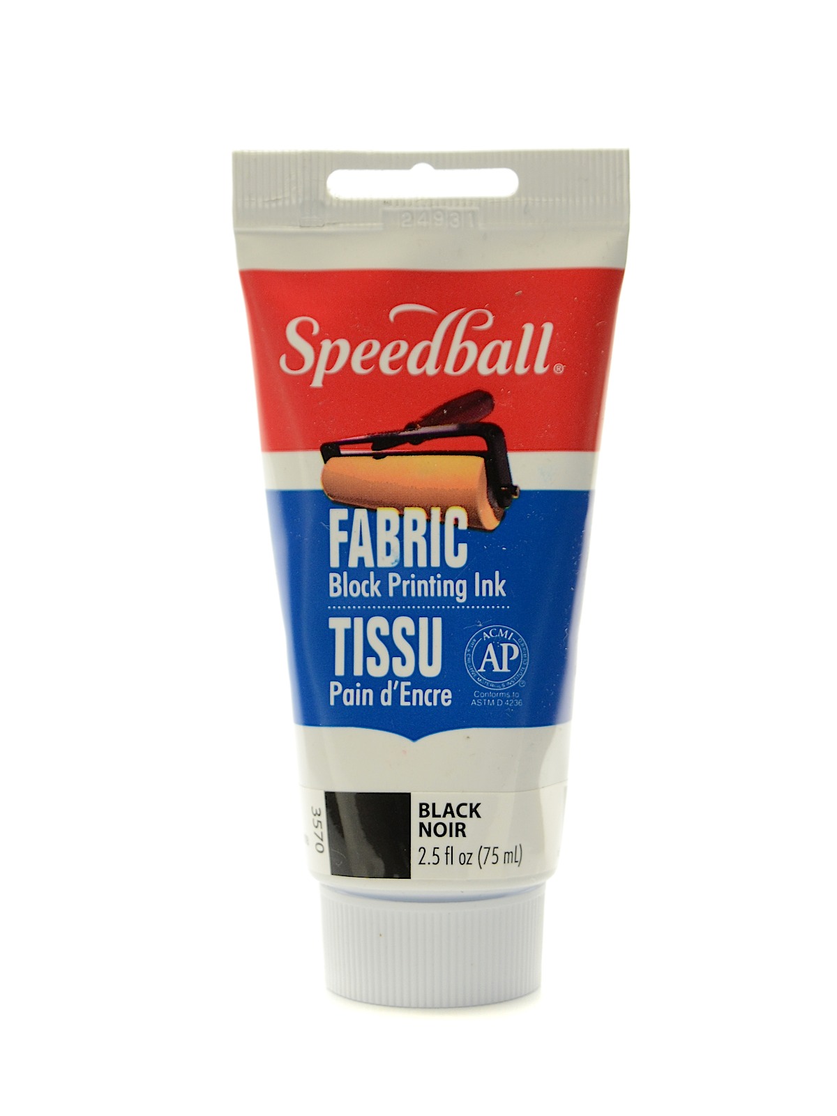 Block Printing Fabric Ink 2.5 oz. black