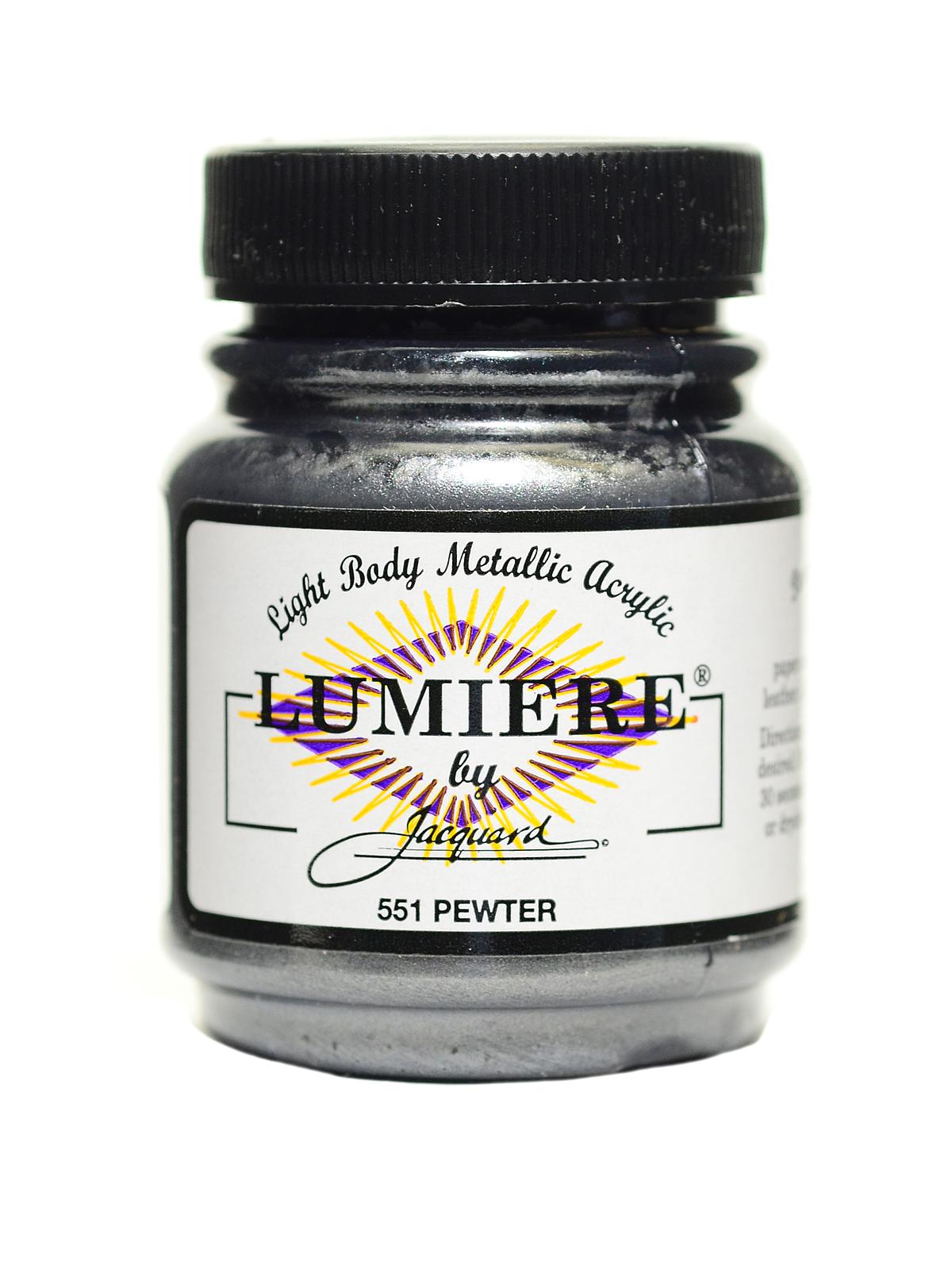 Lumiere Artist Acrylics pewter