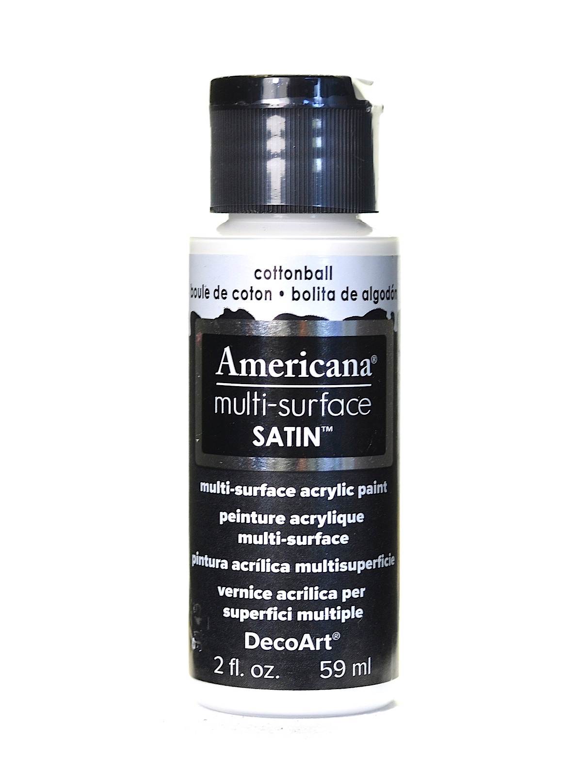Americana Multi-Surface Satin Acrylics 2 oz. Cotton Ball