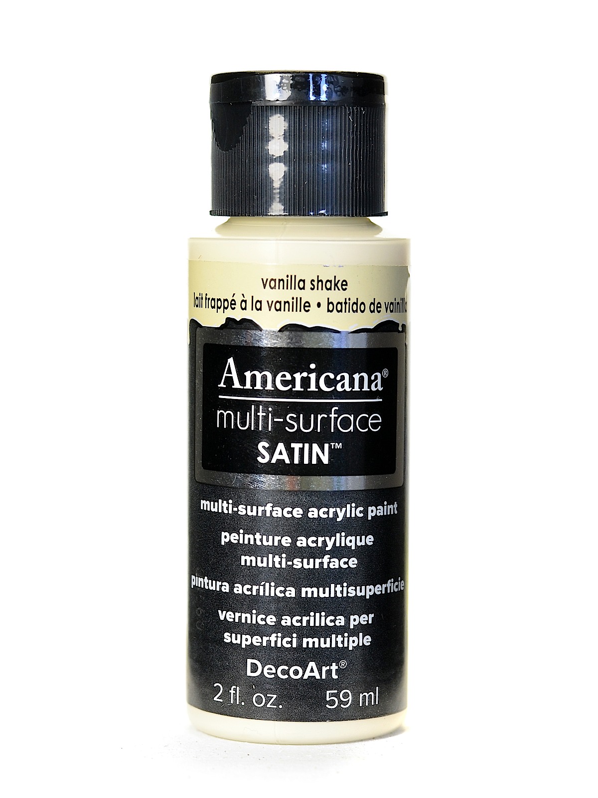 Americana Multi-surface Satin Acrylics 2 Oz. Vanilla Shake