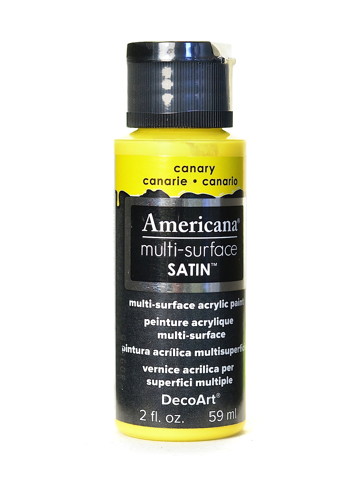 Americana Multi-Surface Satin Acrylics 2 oz. canary