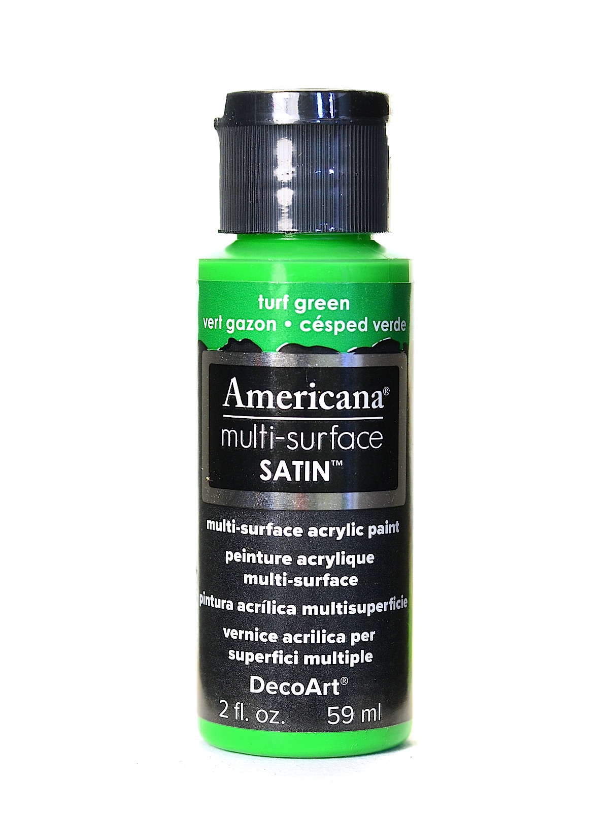 Americana Multi-surface Satin Acrylics 2 Oz. Turf Green