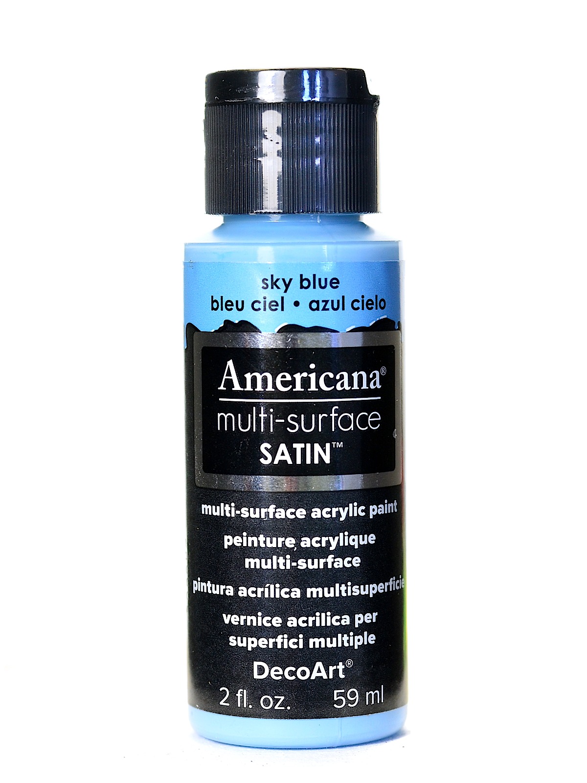 Americana Multi-Surface Satin Acrylics 2 oz. sky blue