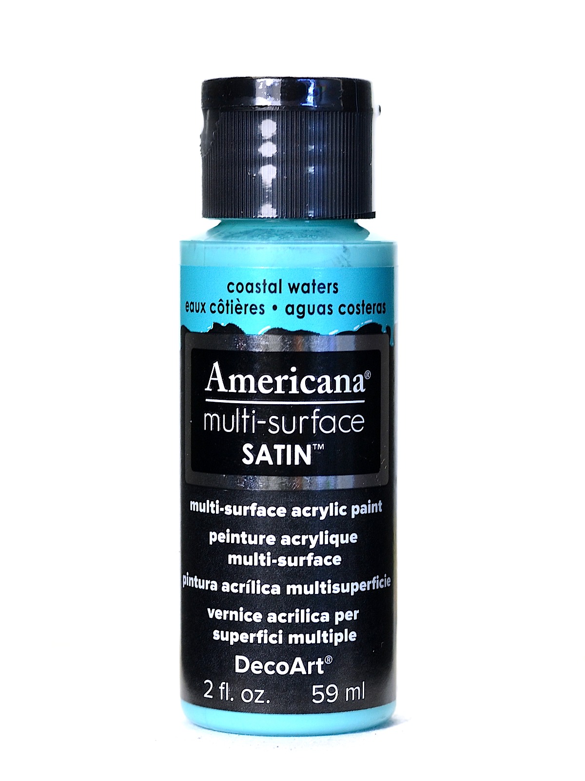 Americana Multi-Surface Satin Acrylics 2 oz. Coastal Waters