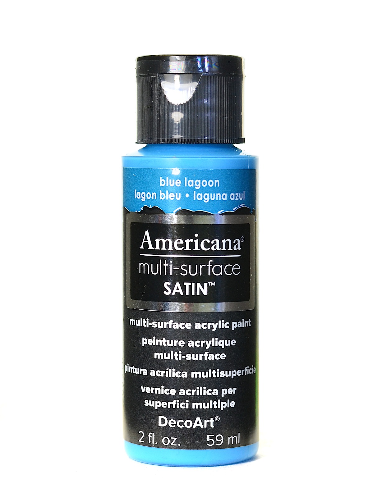 Americana Multi-Surface Satin Acrylics 2 oz. Blue Lagoon