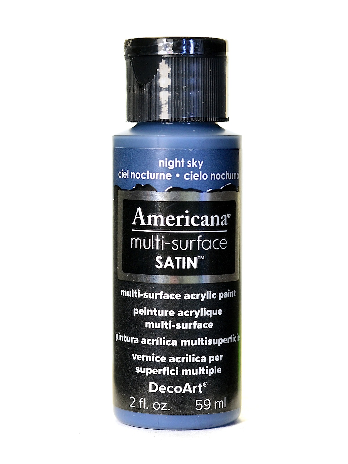 Americana Multi-Surface Satin Acrylics 2 oz. night sky