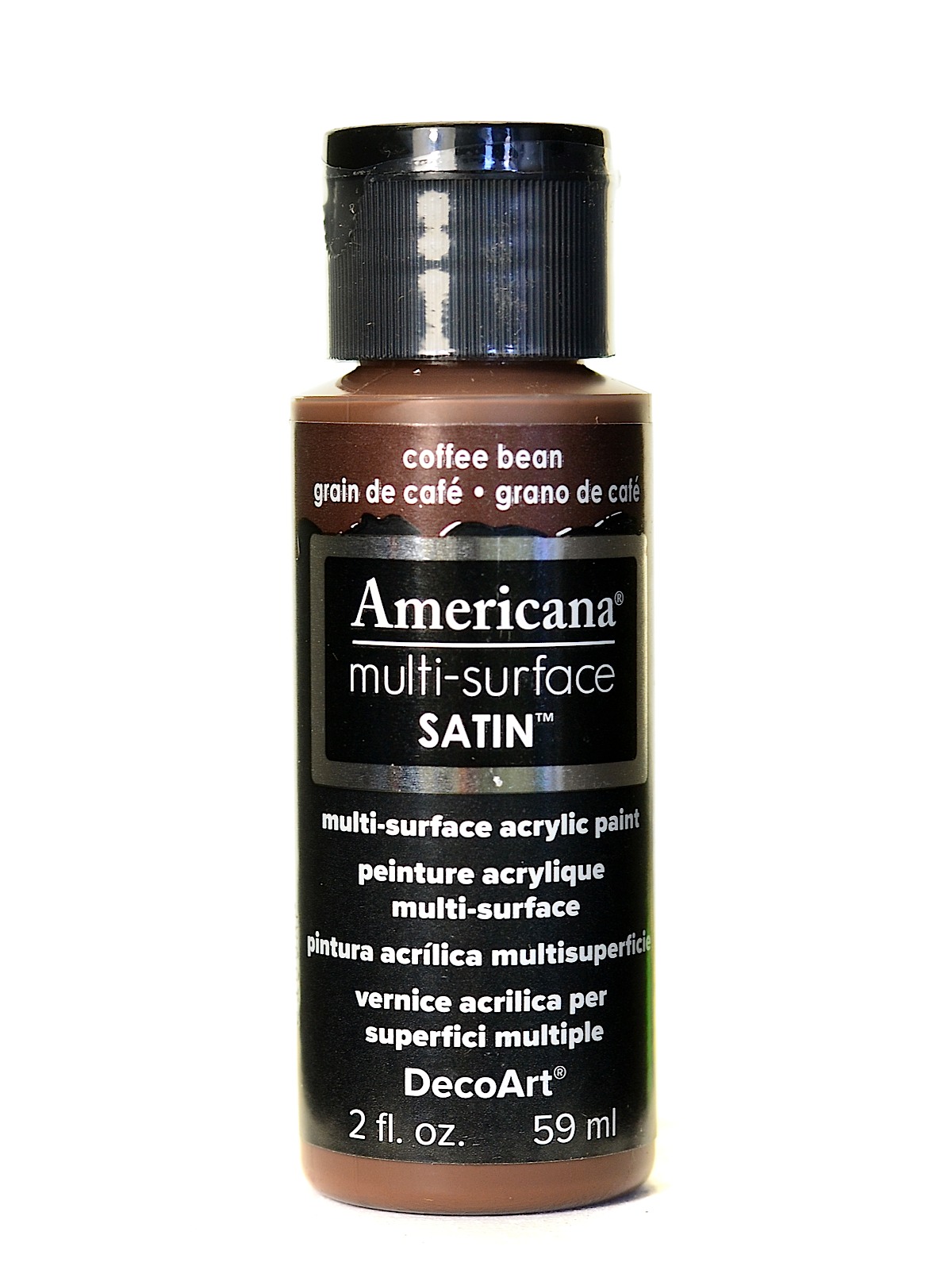 Americana Multi-Surface Satin Acrylics 2 oz. coffee bean