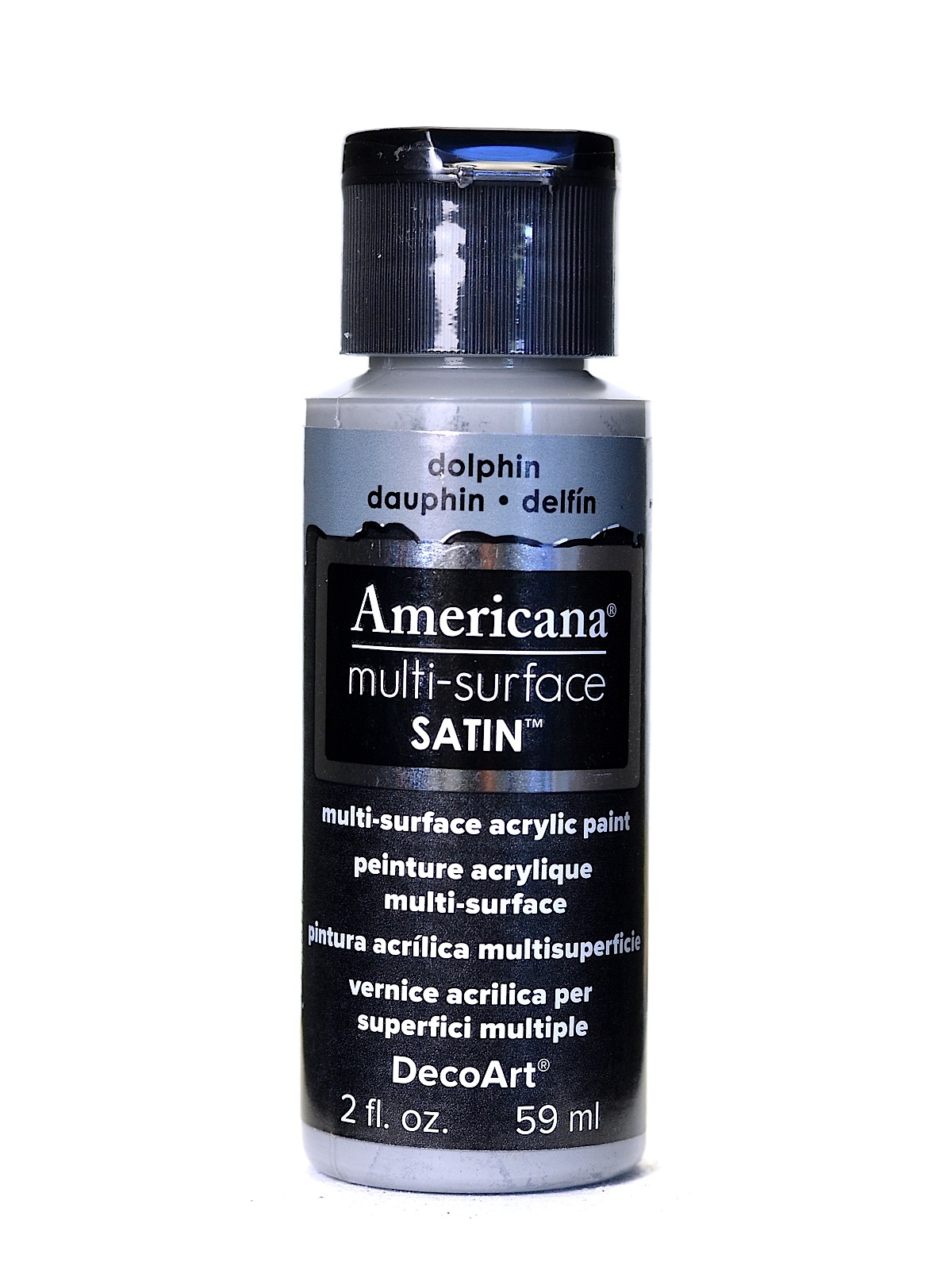 Americana Multi-Surface Satin Acrylics 2 oz. Dolphin
