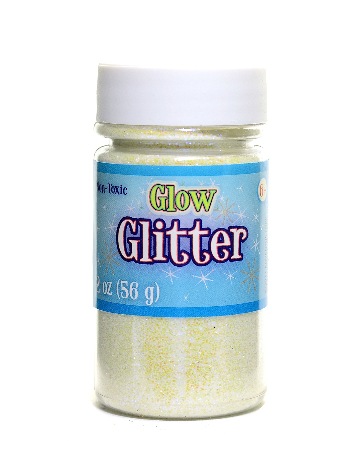 Glitter Glow In The Dark 2 Oz. Shaker Bottle