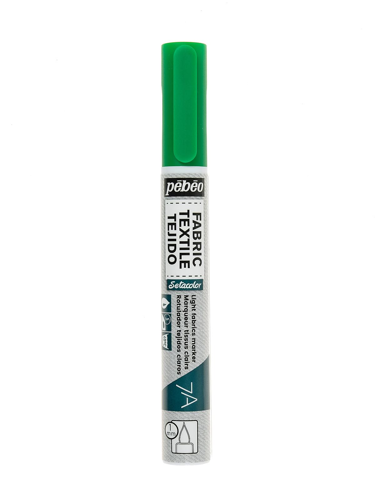 7A Fabric Markers 1 Mm Green