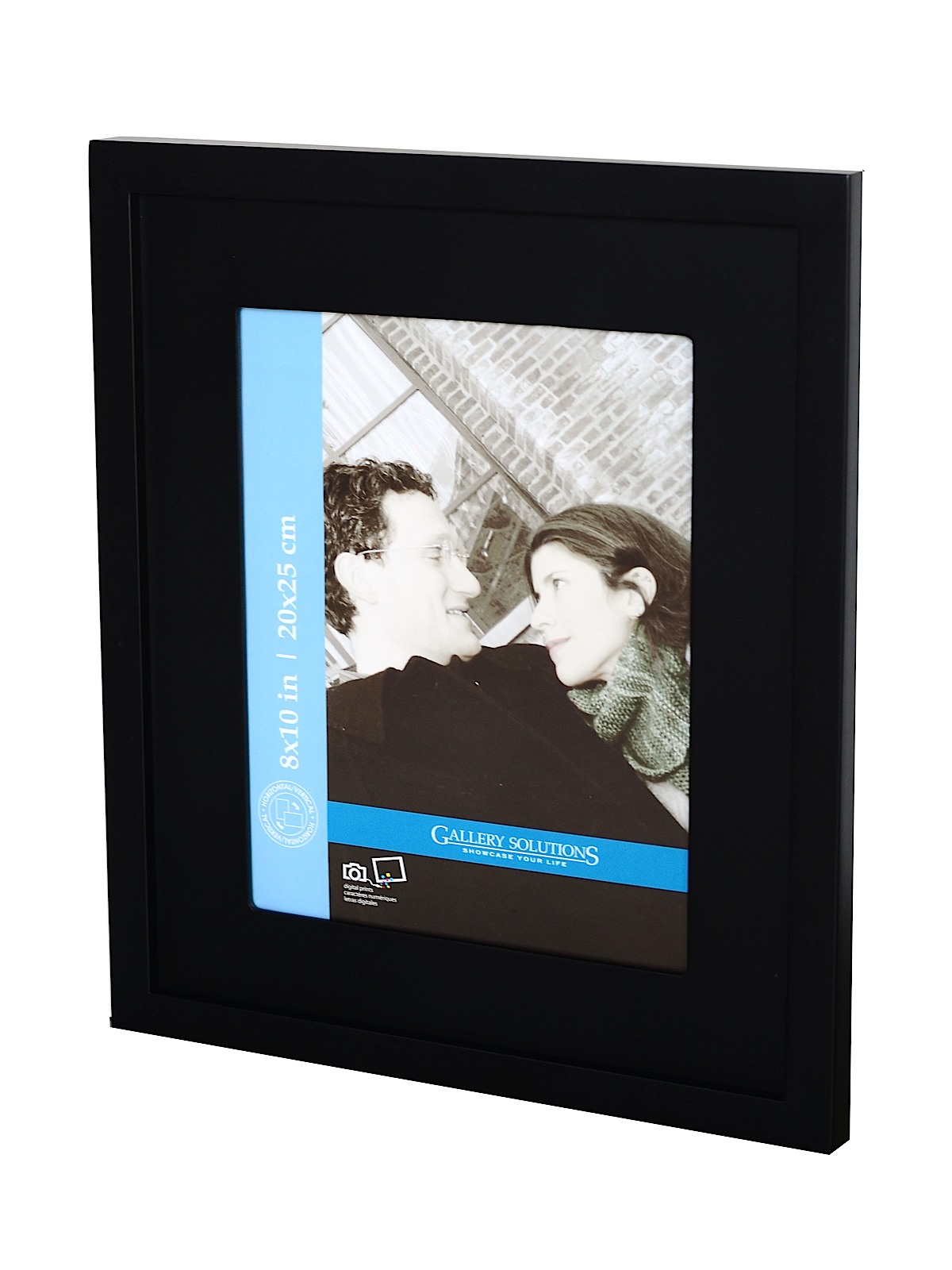 Gallery Solutions Gallery Frames black 8 in. x 10 in. 5 in. x 7 in. opening