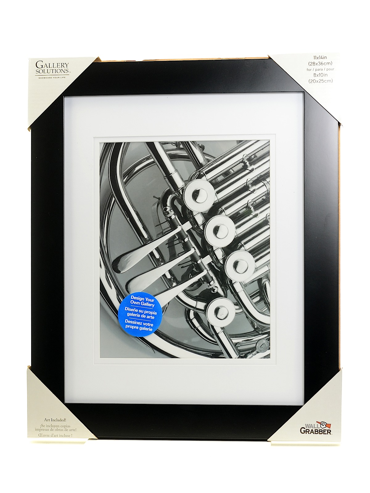 Gallery Solutions Gallery Frames black 11 in. x 14 in. 8 in. x 10 in. opening