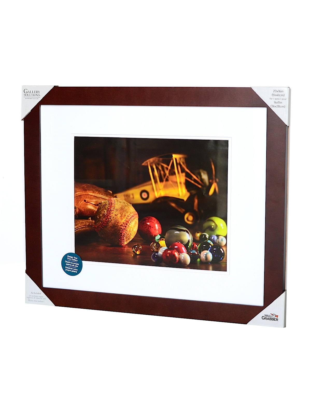 Gallery Solutions Gallery Frames Espresso 16 In. X 20 In. 11 In. X 14 In. Opening