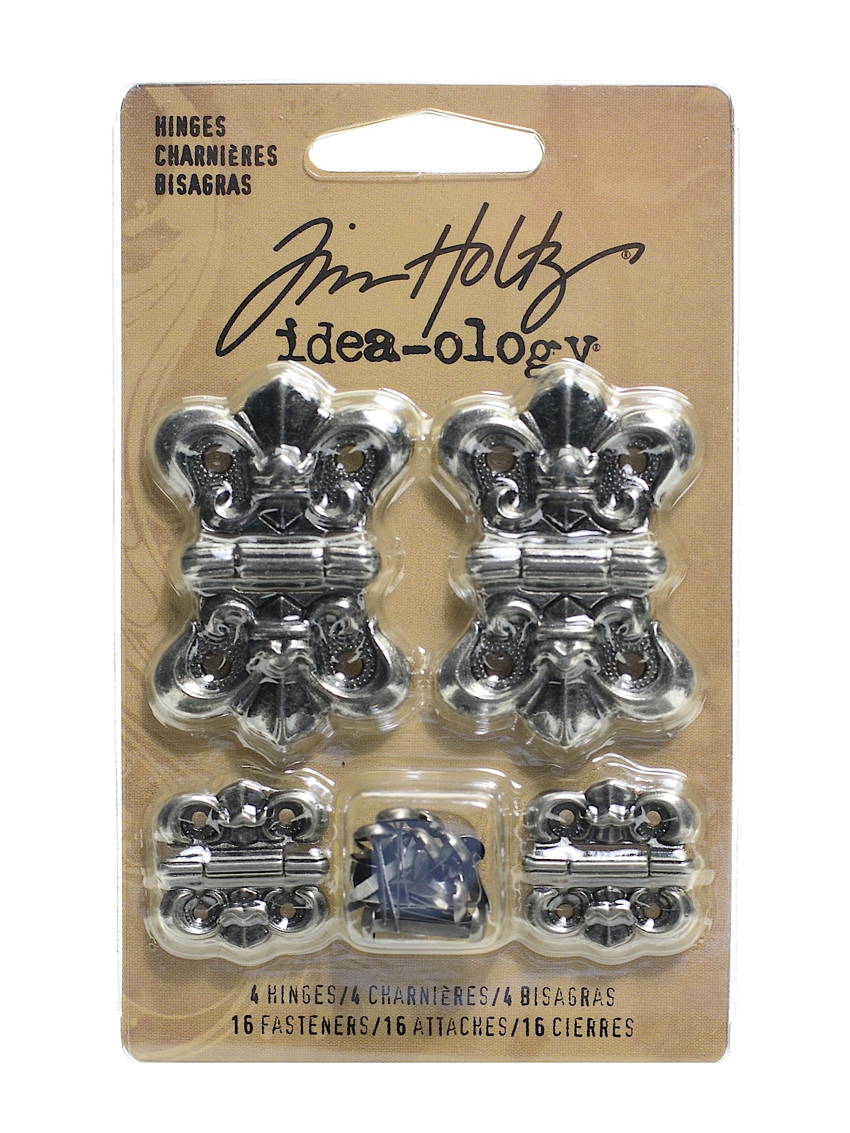 Idea-ology Fasteners Pack Of 4, 16 Fasteners Hinges