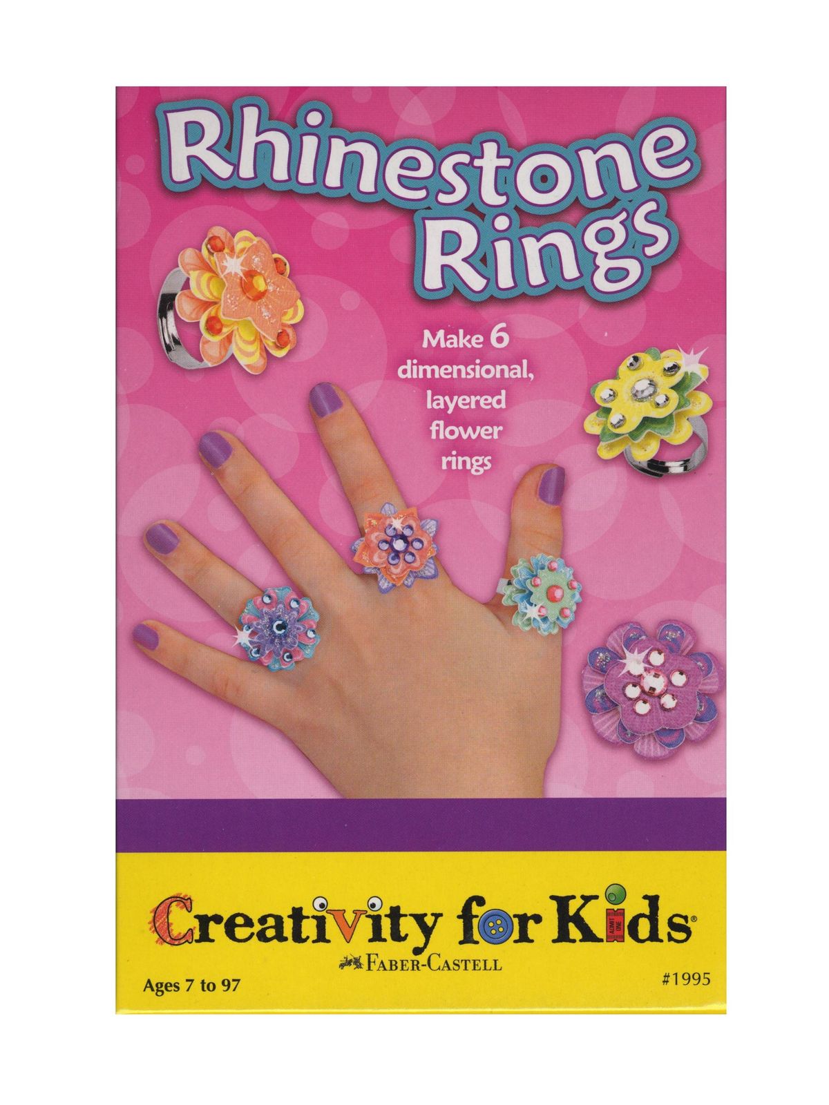 Rhinestone Rings Mini Kit Each