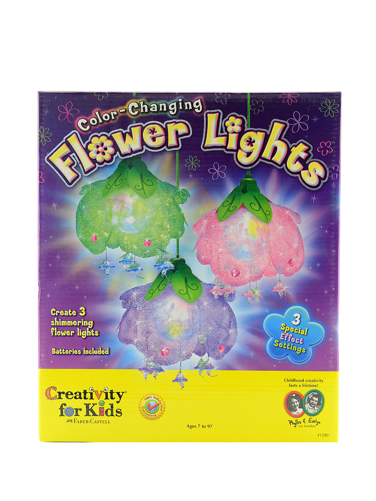 Color Changing Flower Lights Each
