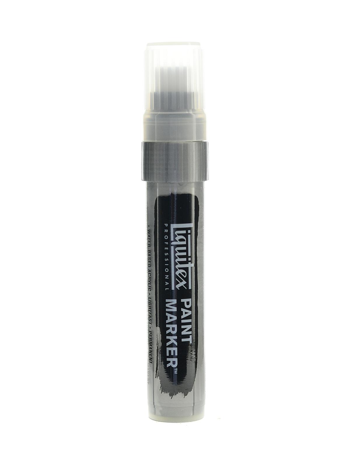 Professional Paint Markers iridescent rich silver wide 15 mm