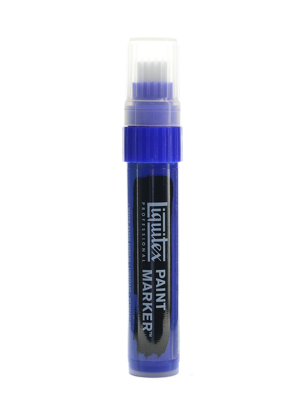 Professional Paint Markers cobalt blue hue wide 15 mm