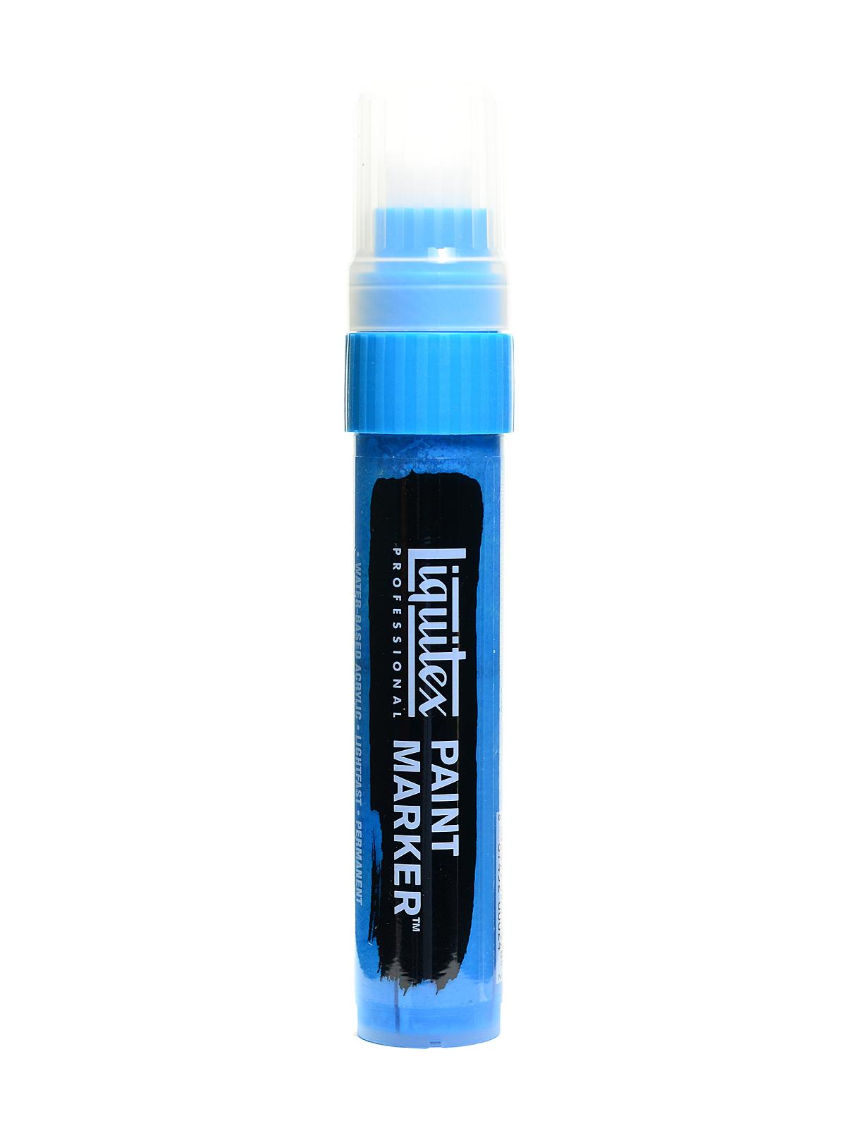 Professional Paint Markers Brilliant Blue Wide 15 Mm