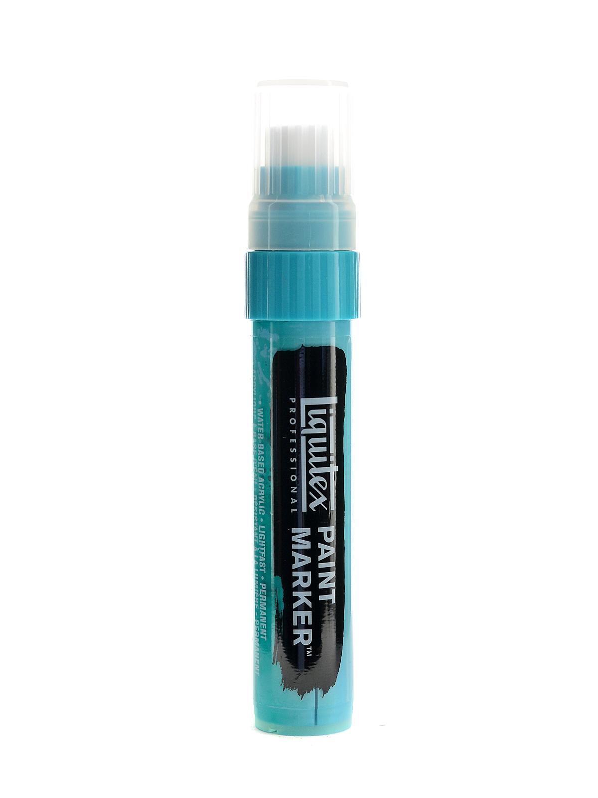 Professional Paint Markers bright aqua green wide 15 mm