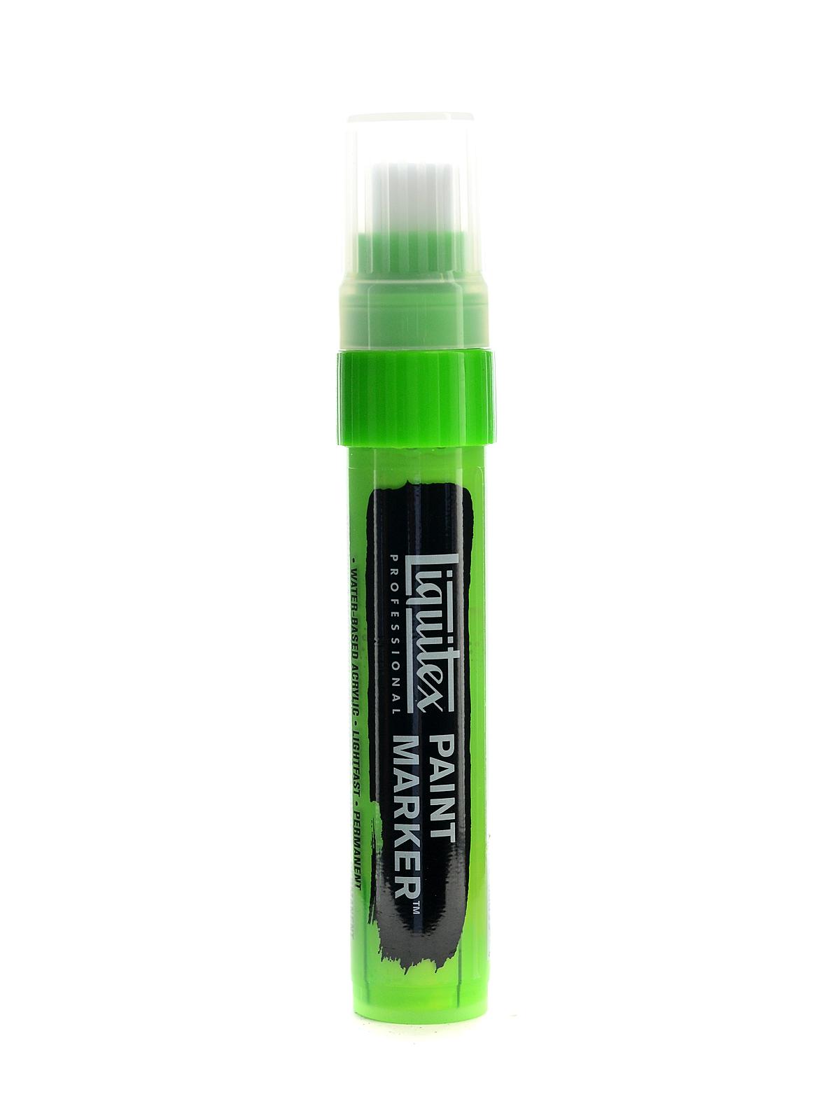 Professional Paint Markers Vivid Lime Green Wide 15 Mm