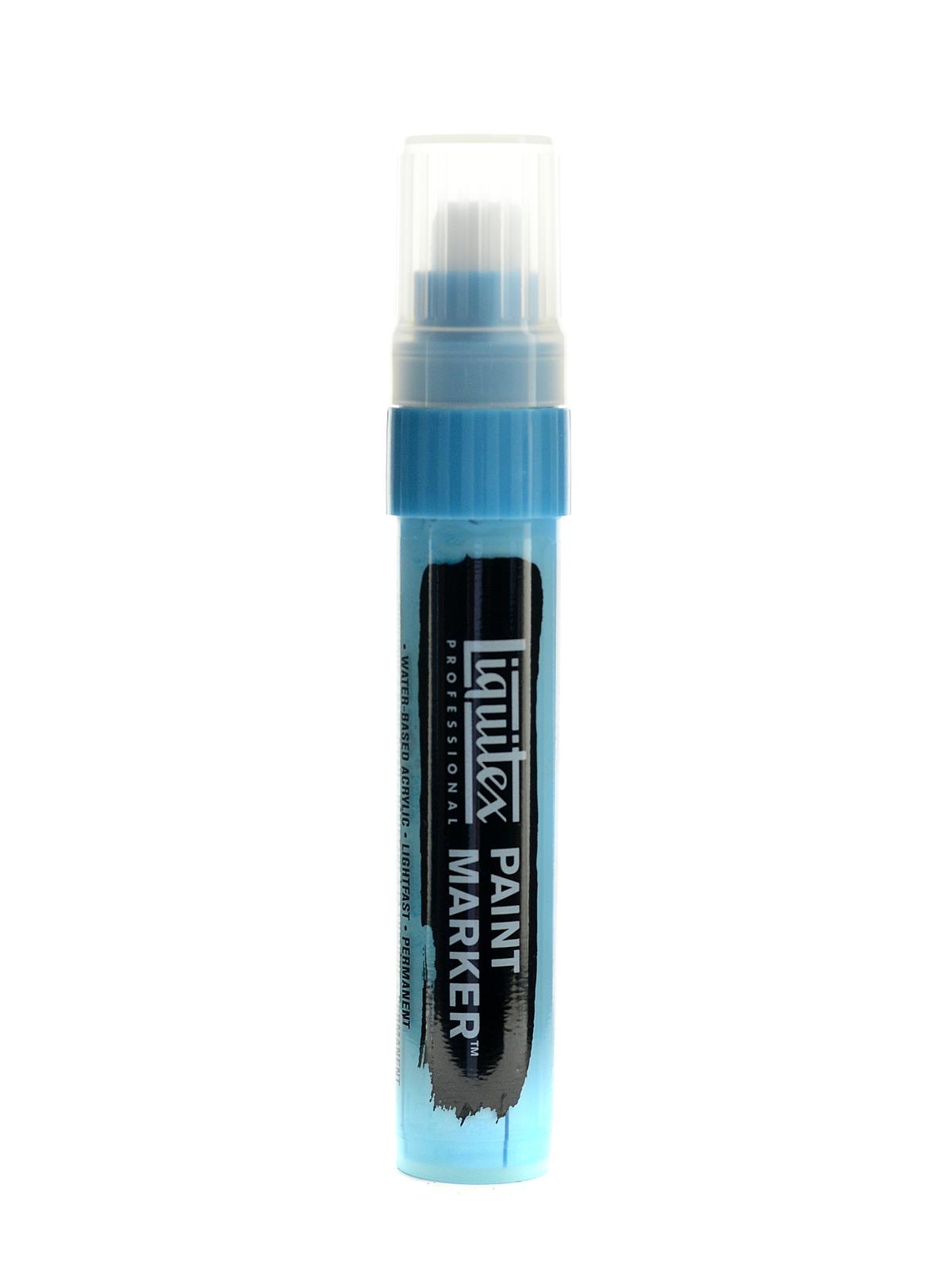 Professional Paint Markers light blue permanent wide 15 mm