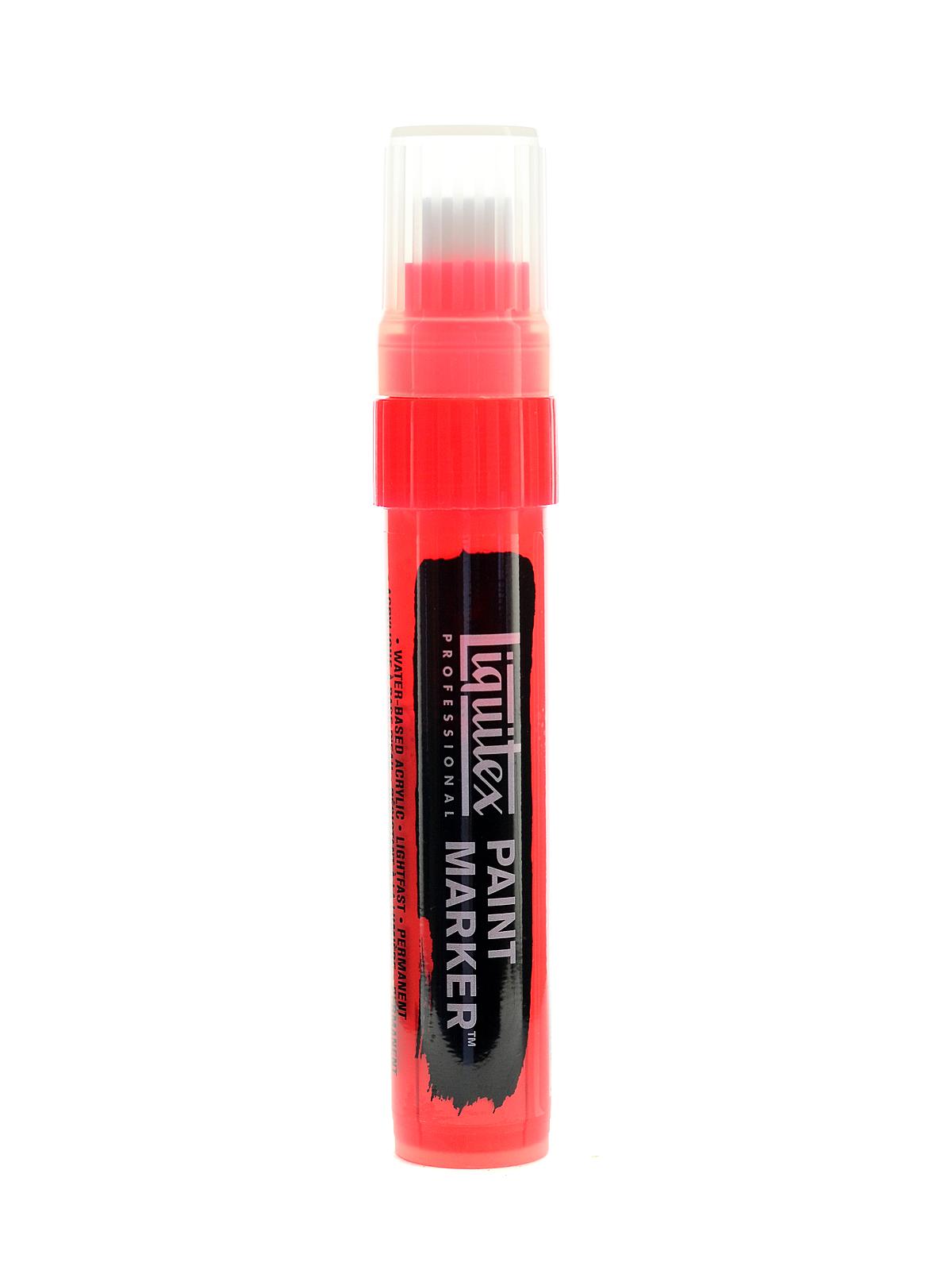 Professional Paint Markers fluorescent red wide 15 mm