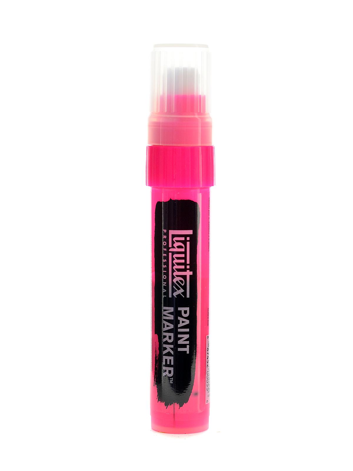 Professional Paint Markers Fluorescent Pink Wide 15 Mm