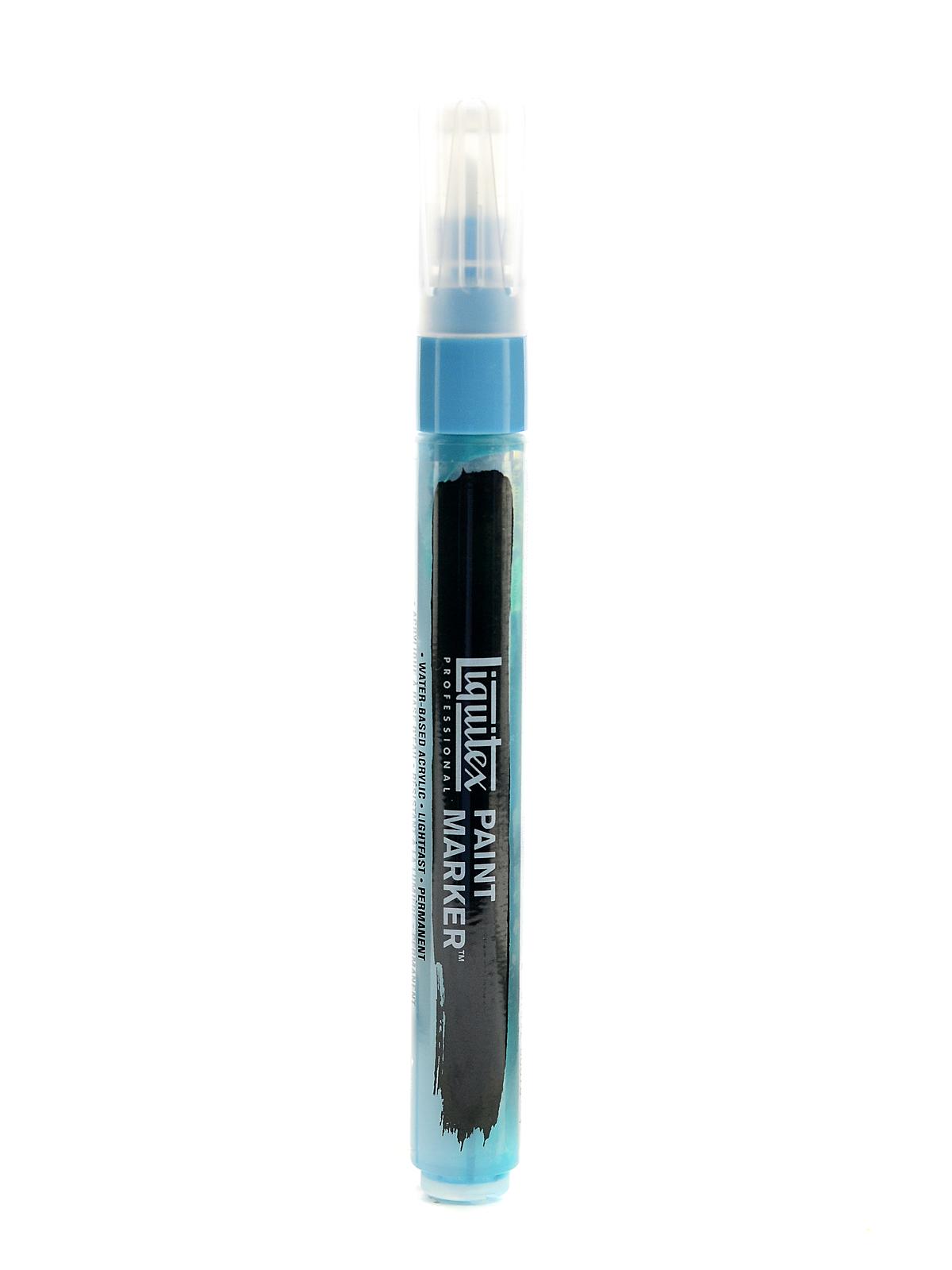 Professional Paint Markers light blue permanent fine 2 mm
