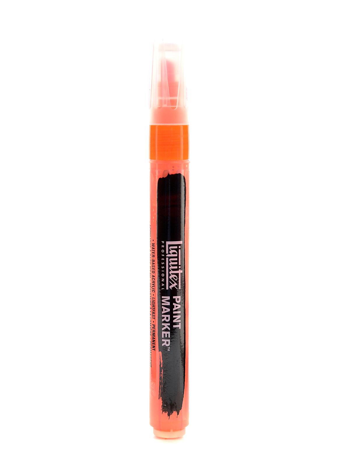 Professional Paint Markers fluorescent orange fine 2 mm