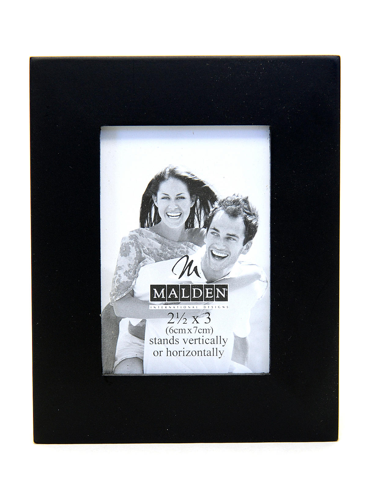 Linear Black Wood Photo Frames 2 in. x 3 in.