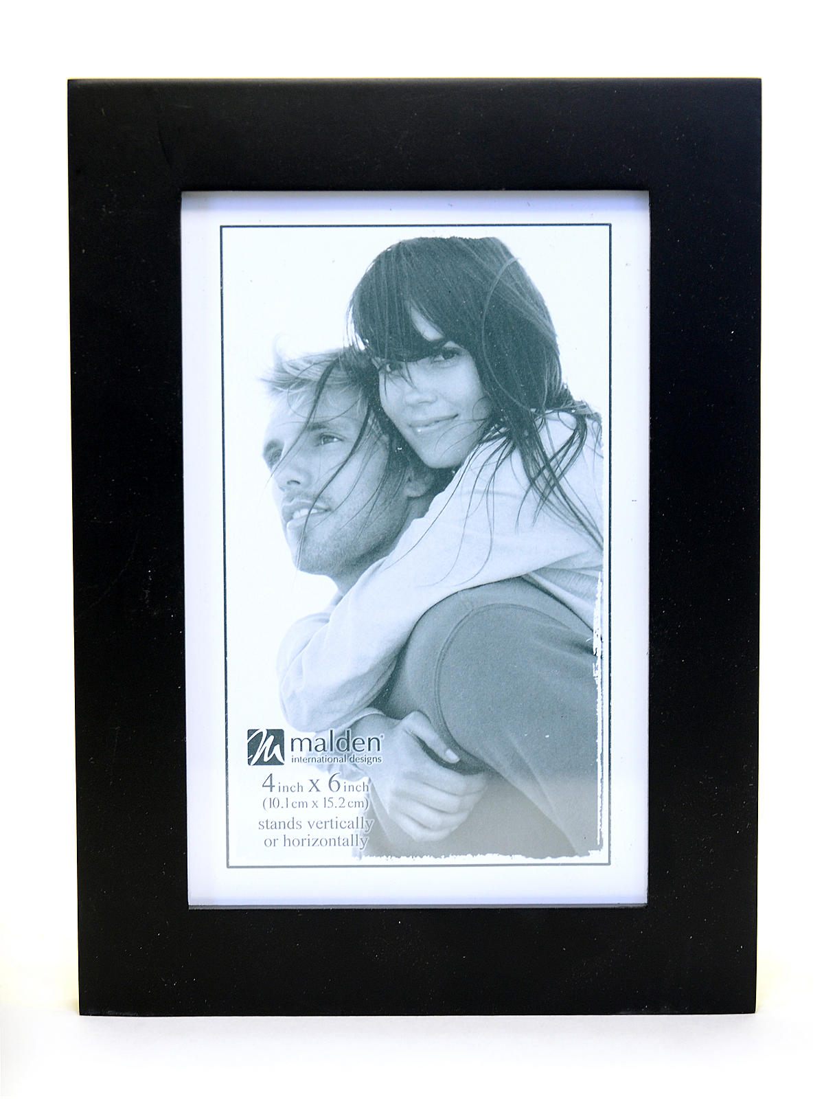 Linear Black Wood Photo Frames 4 in. x 6 in.
