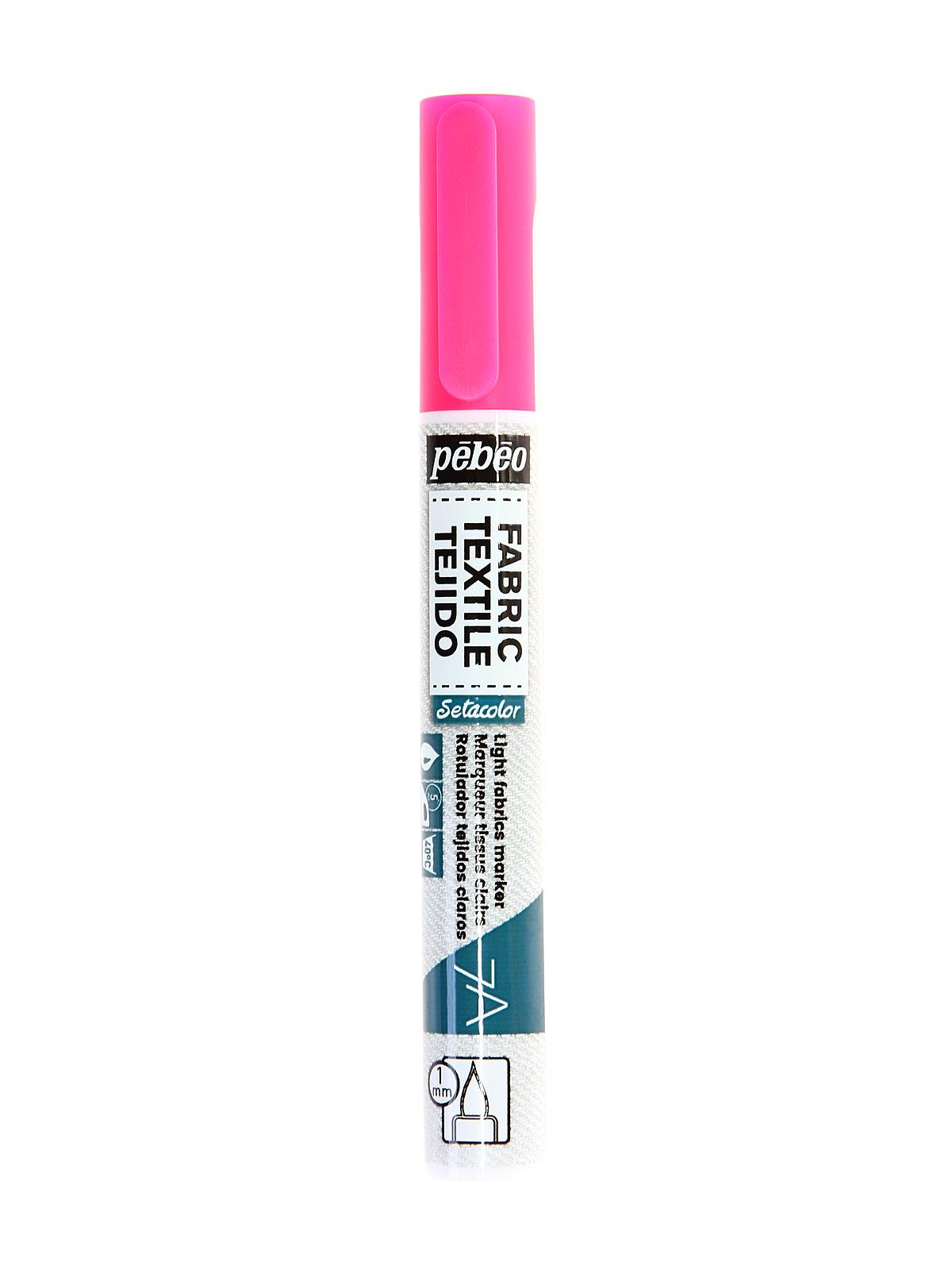 7A Fabric Markers 1 mm fluorescent pink