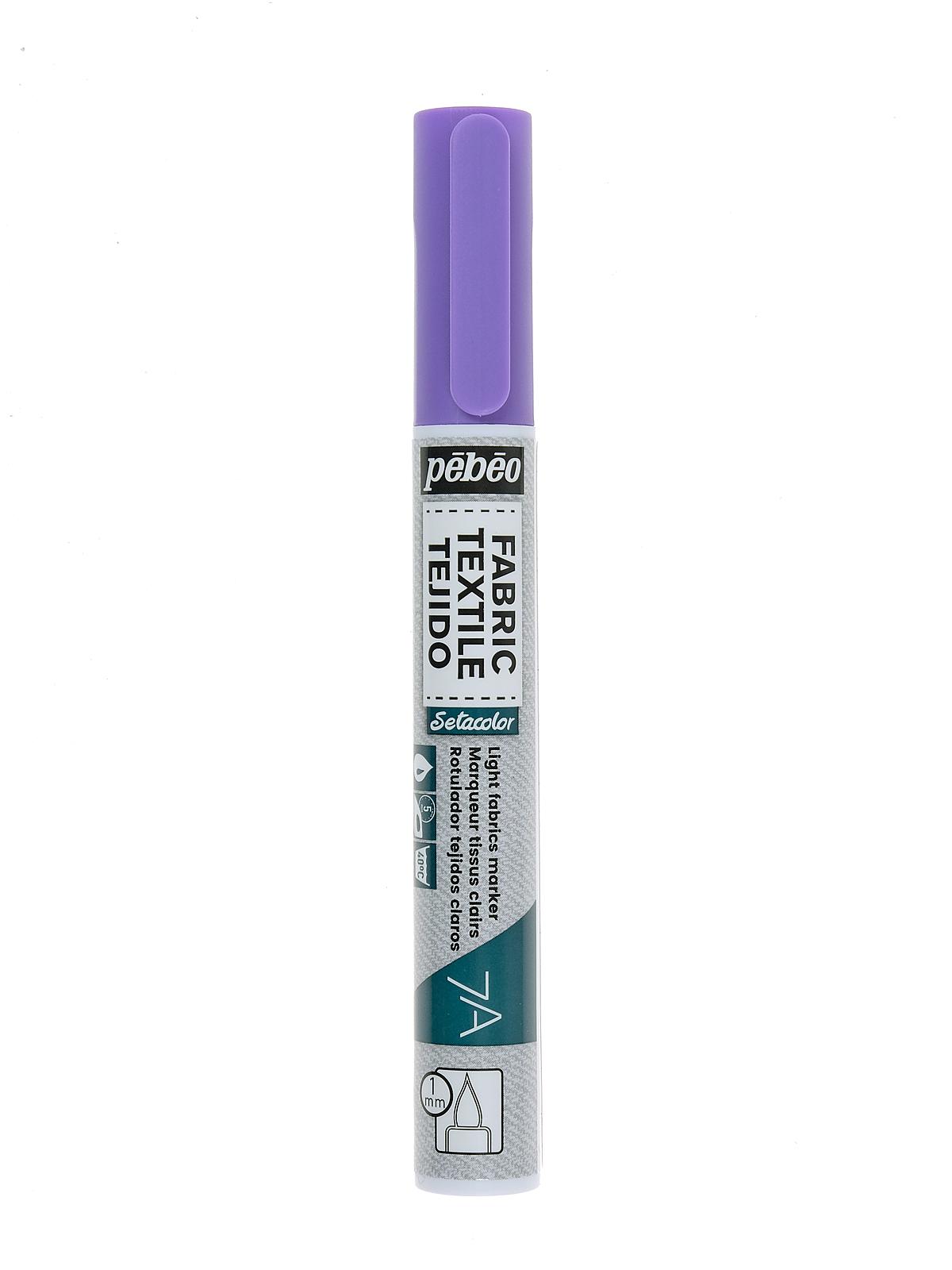 7A Fabric Markers 1 mm fluorescent violet