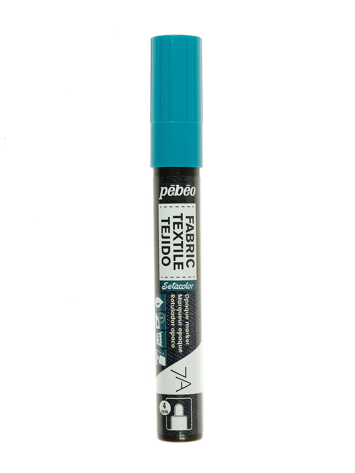 7A Fabric Markers 4 Mm Emerald Green Opaque