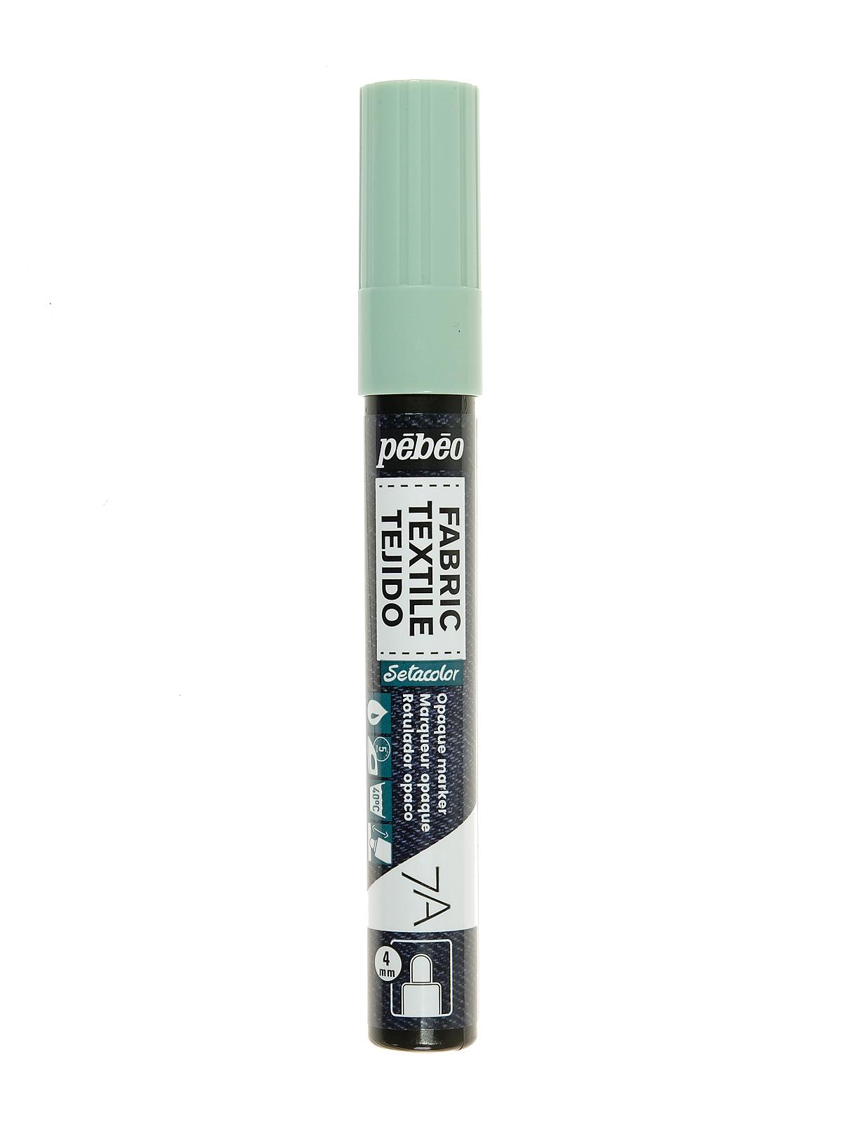 7A Fabric Markers 4 Mm Pastel Green Opaque