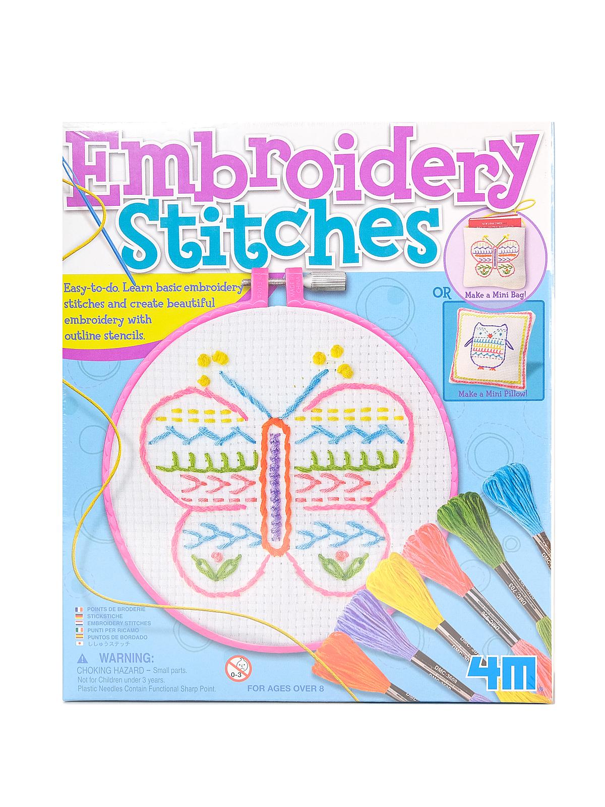 Embroidery Stitches Kit