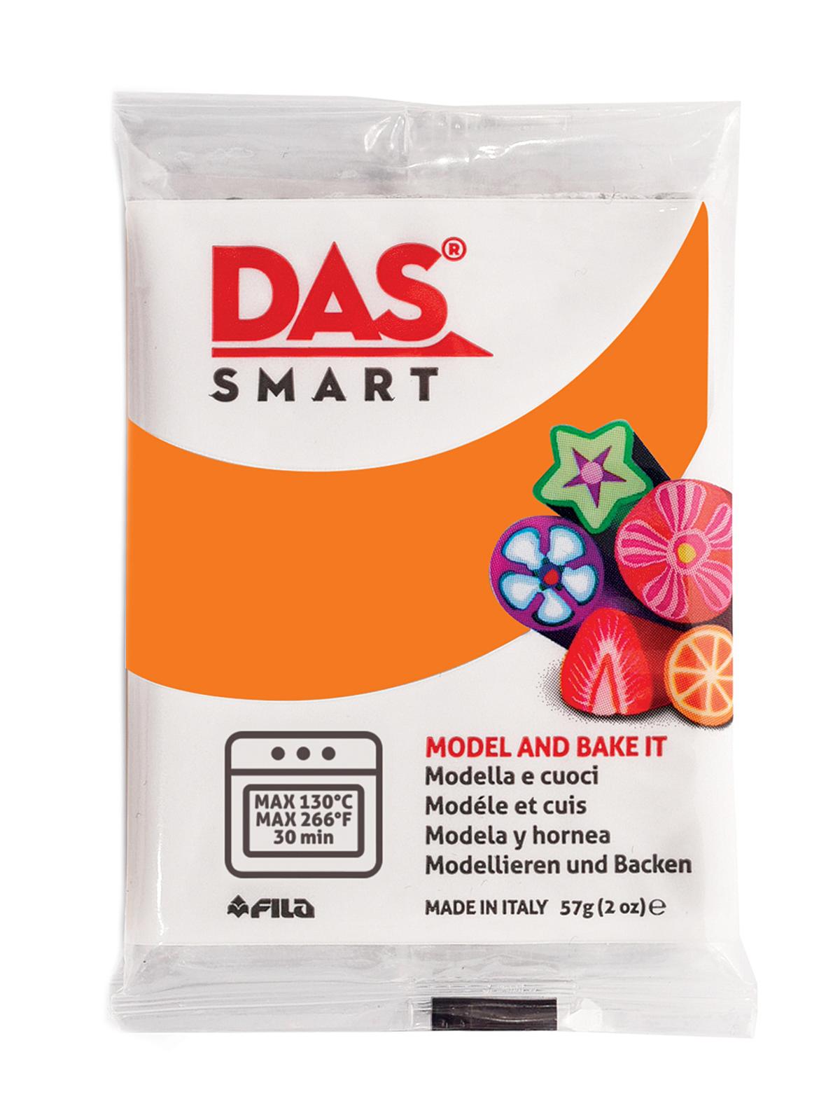Smart Polymer Clay orange 2 oz.