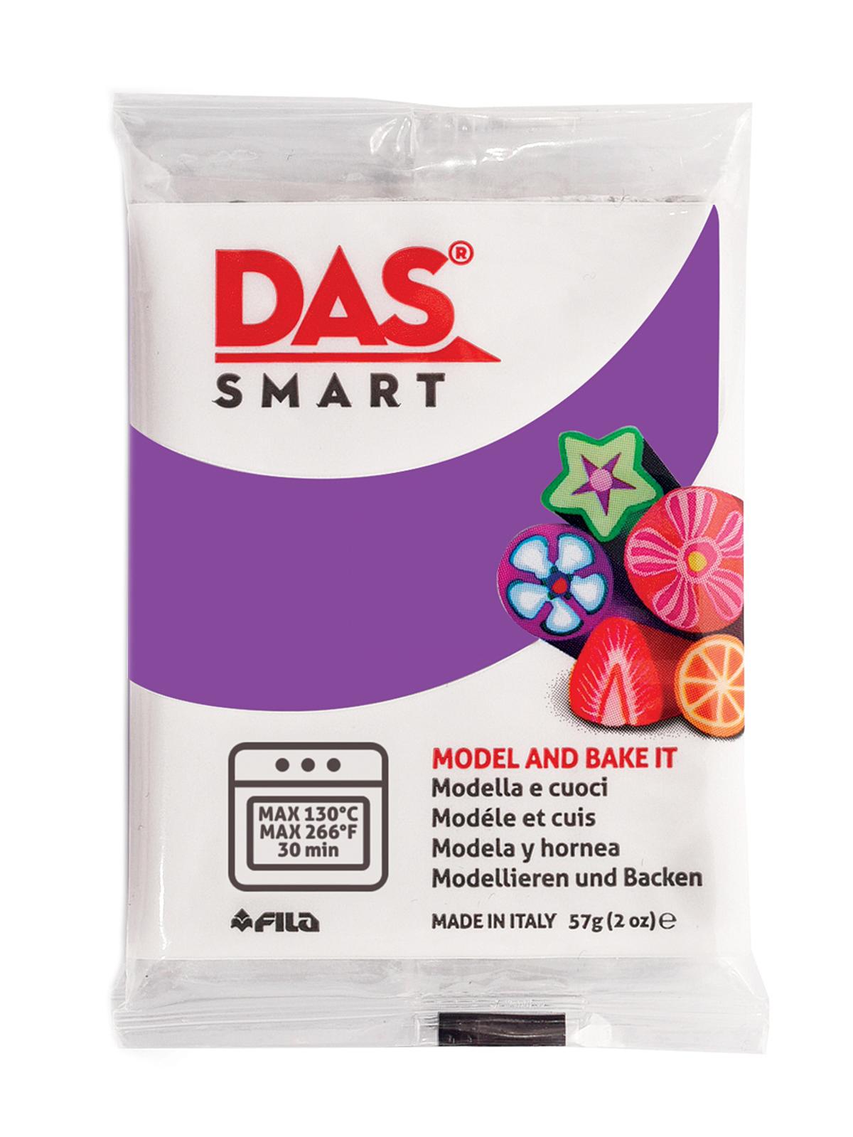 Smart Polymer Clay purple 2 oz.