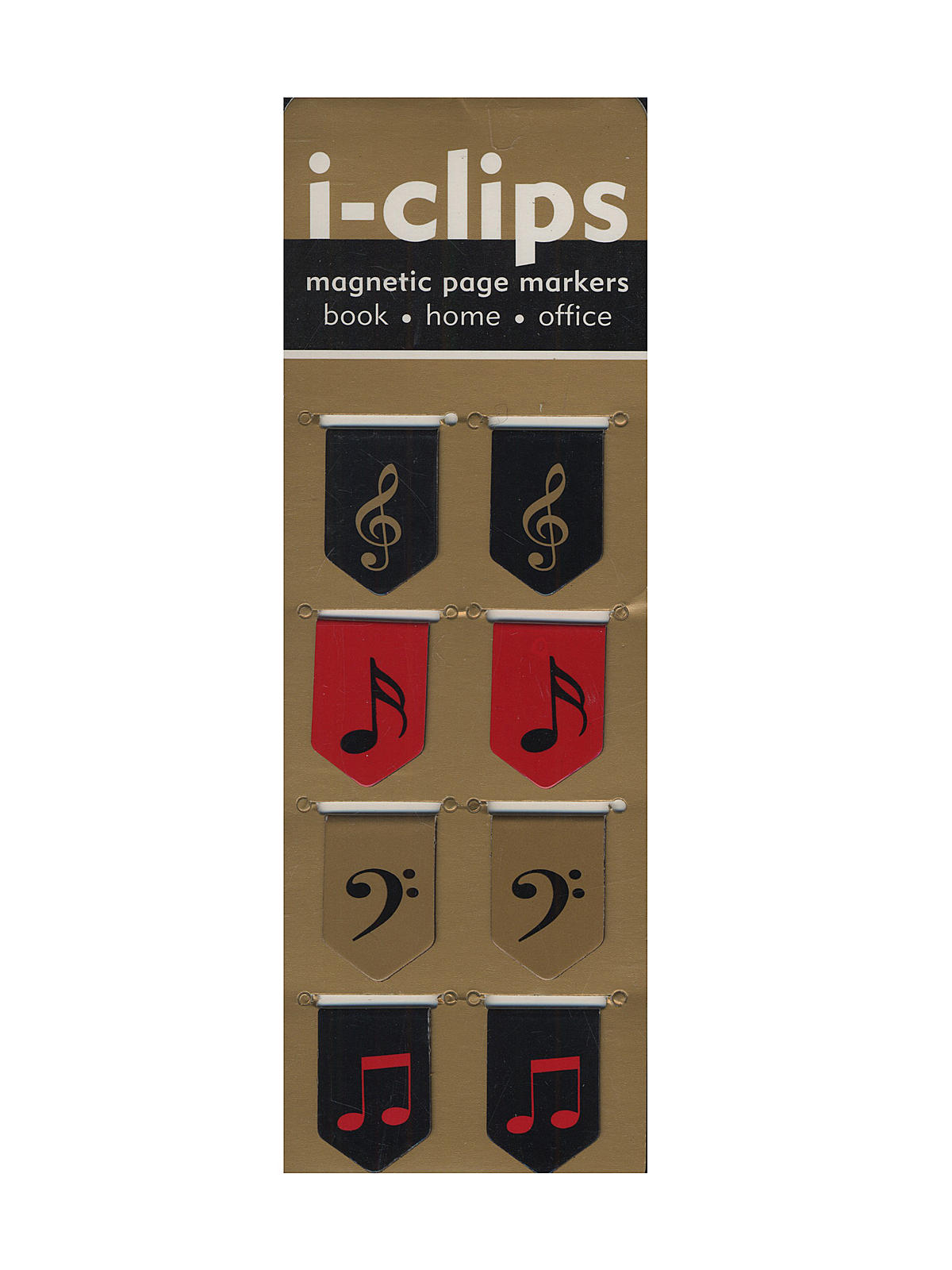 i-Clips Magnetic Page Markers Music