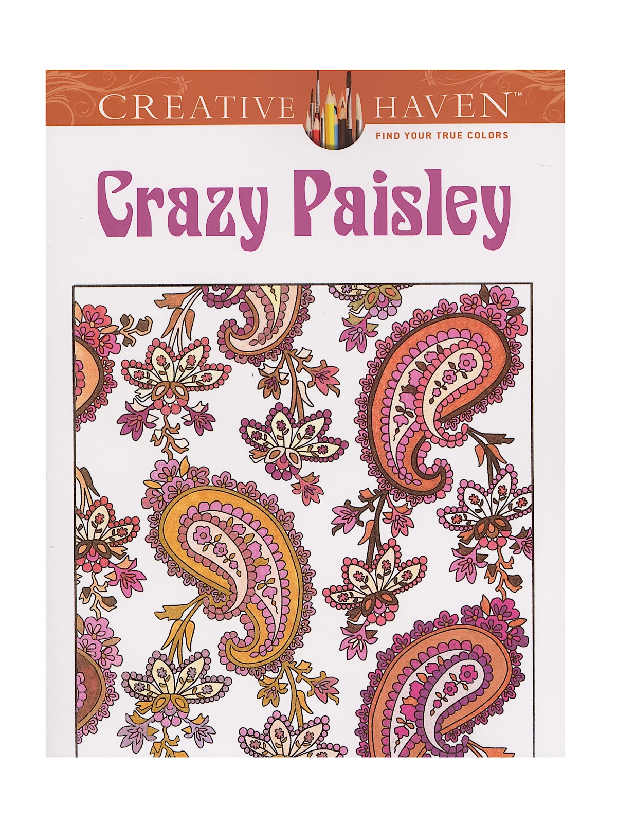 Creative Haven Coloring Books Crazy Paisley