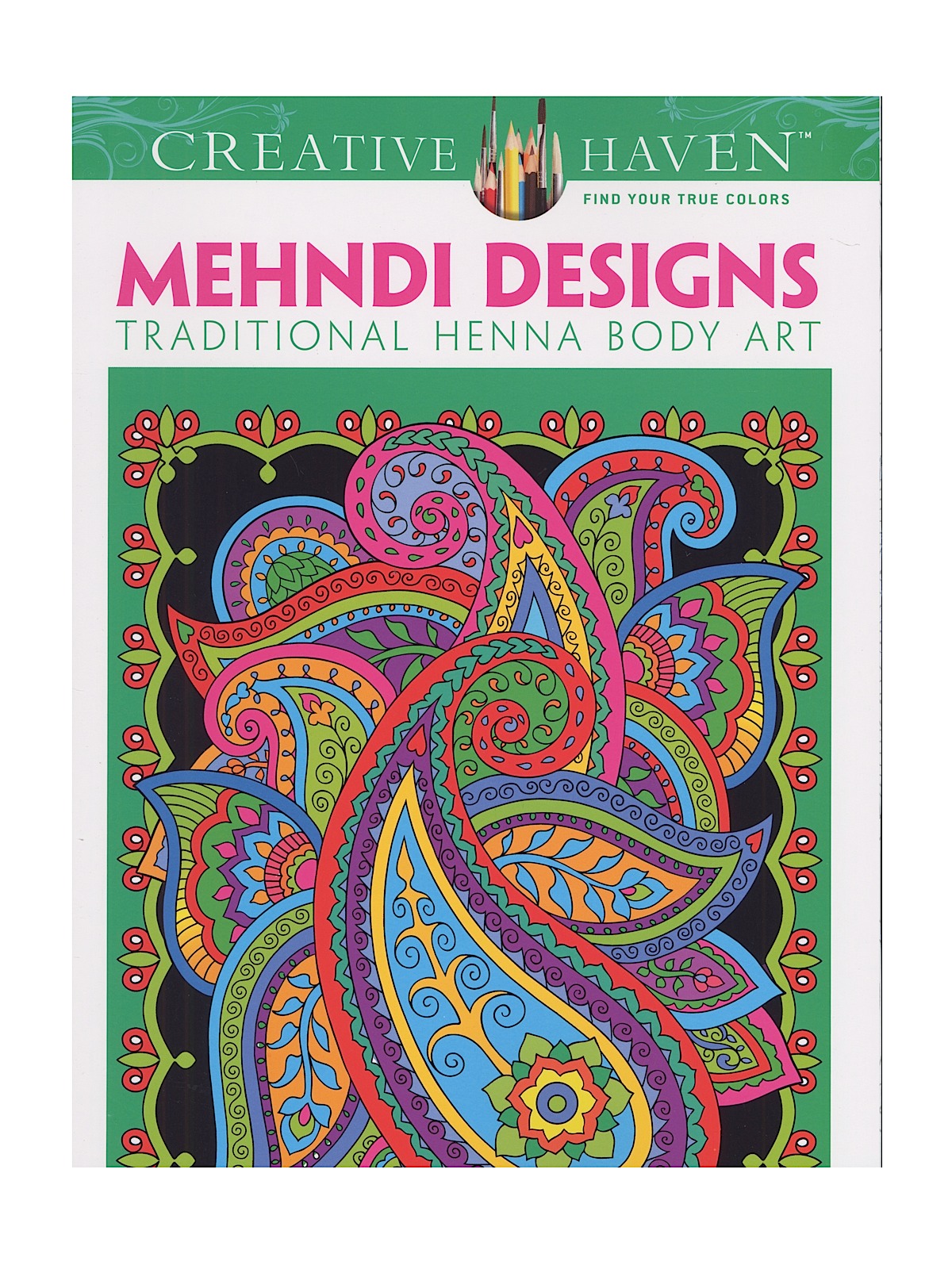Creative Haven Coloring Books Mehndi Designs