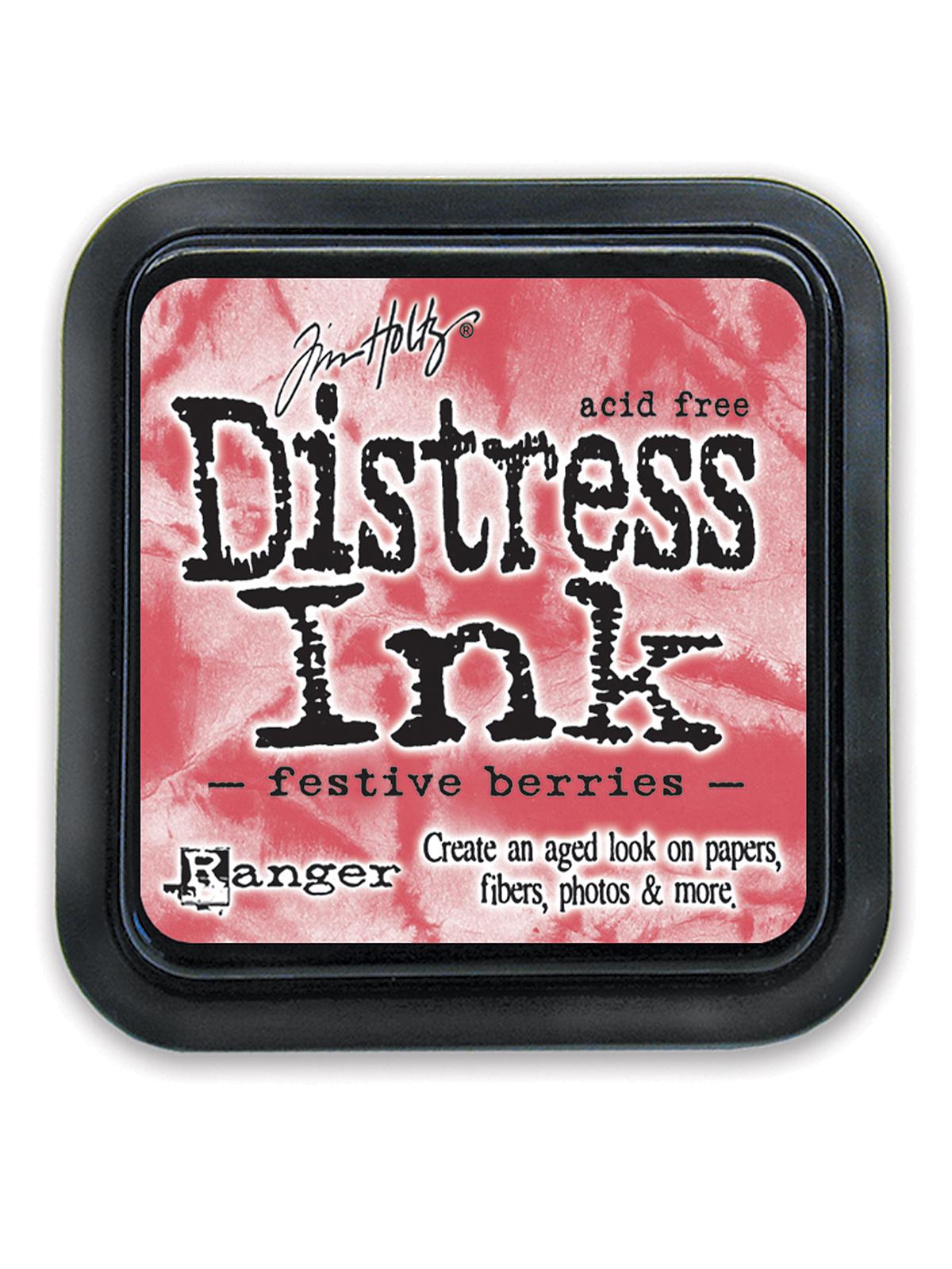 Tim Holtz Distress Ink festive berries pad