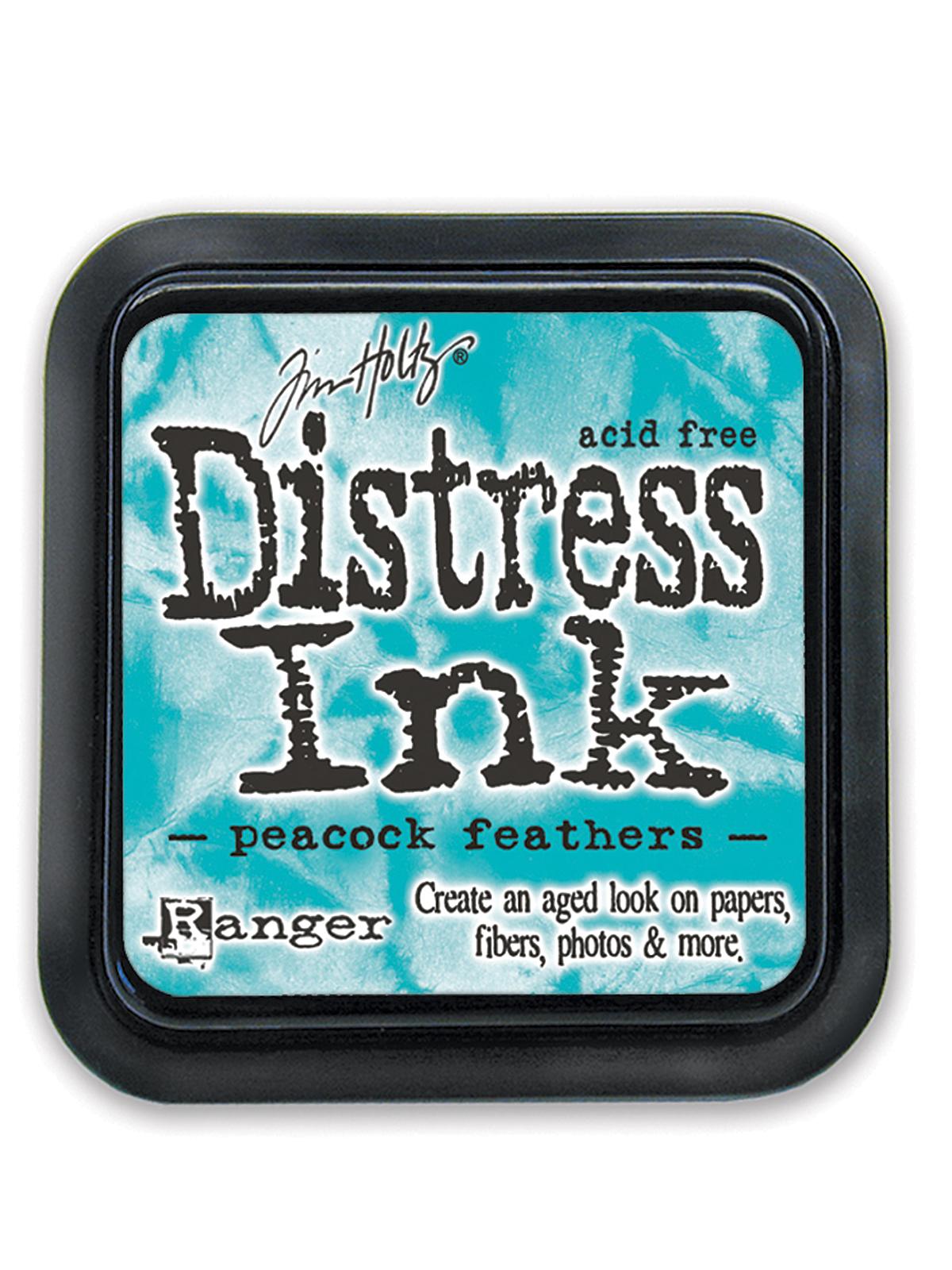 Tim Holtz Distress Ink peacock feathers pad