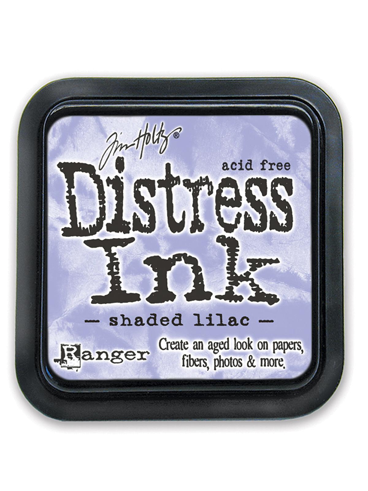 Tim Holtz Distress Ink shaded lilac pad