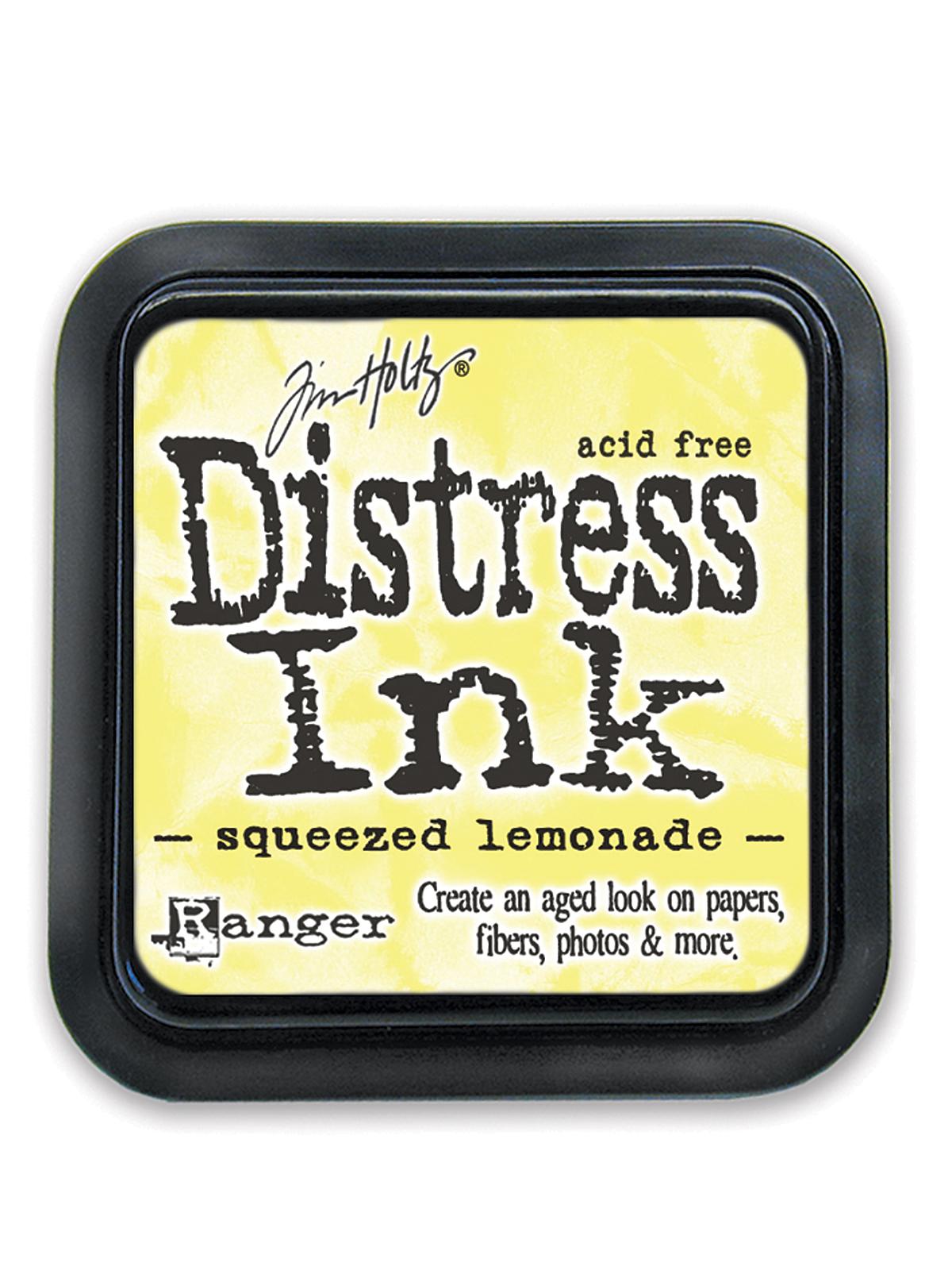 Tim Holtz Distress Ink squeezed lemonade pad