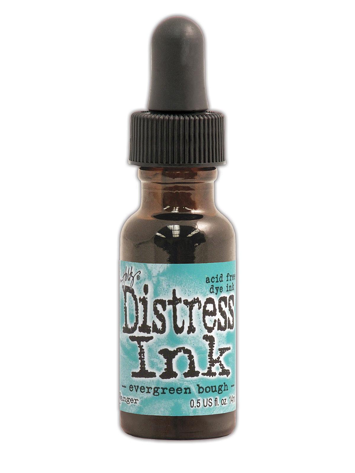 Tim Holtz Distress Ink evergreen bough 0.5 oz. reinker bottle