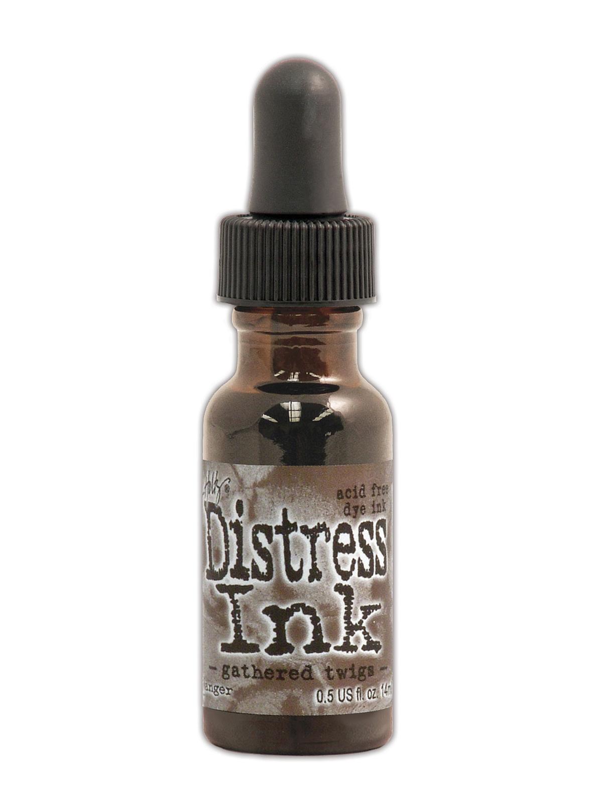 Tim Holtz Distress Ink gathered twigs 0.5 oz. reinker bottle