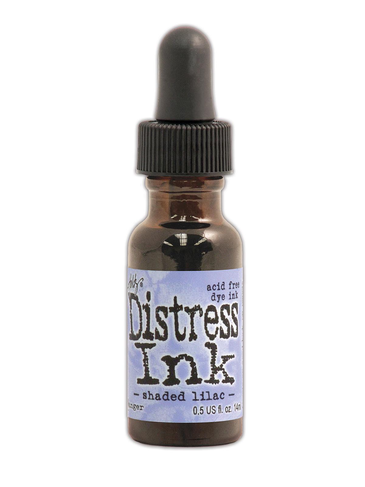 Tim Holtz Distress Ink shaded lilac 0.5 oz. reinker bottle