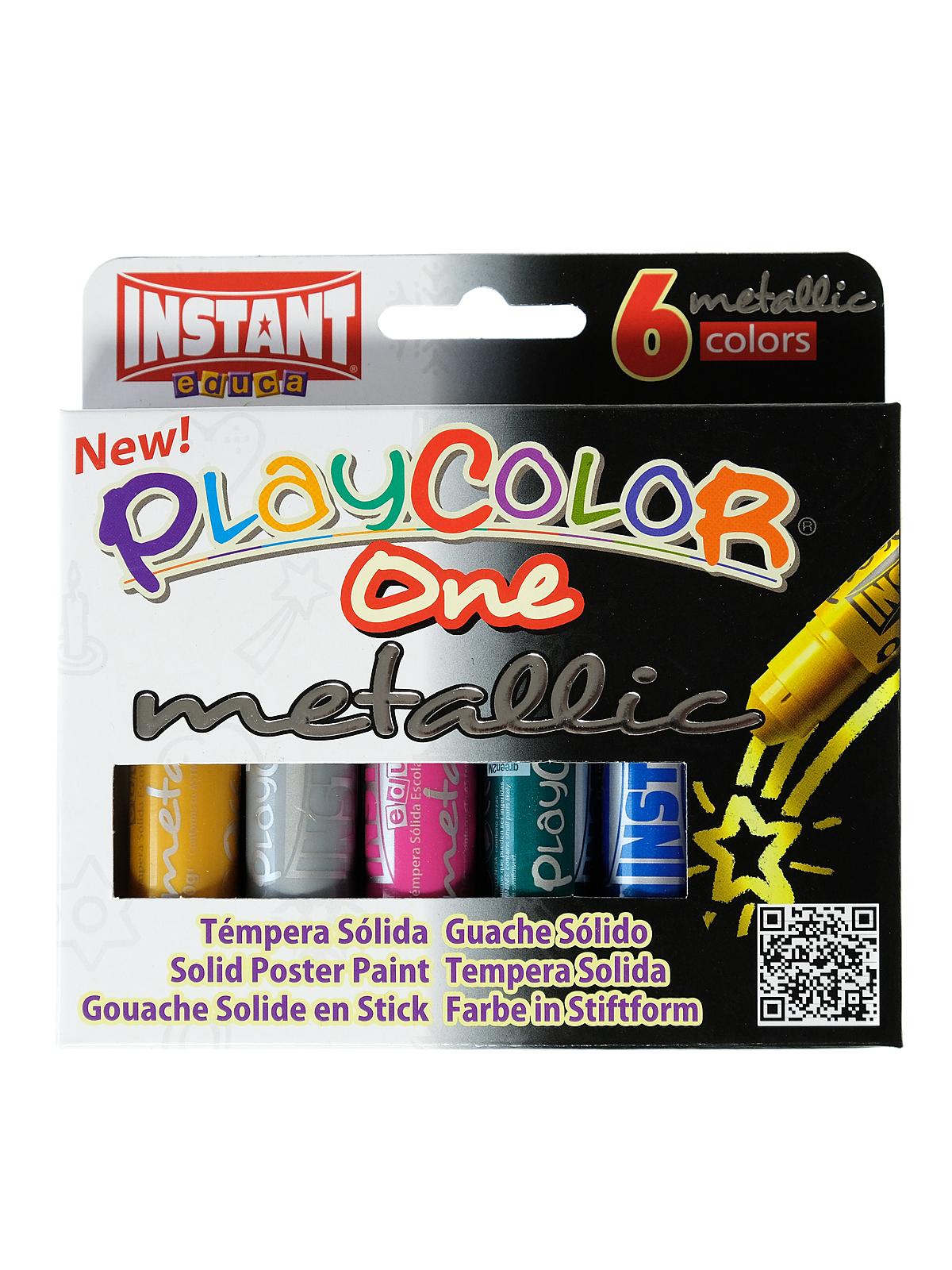 Paint Sticks metallic set of 6